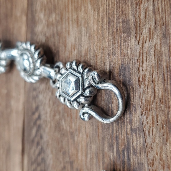 B2713 medallion victorian mourning bracelet - Picture 4 of 4